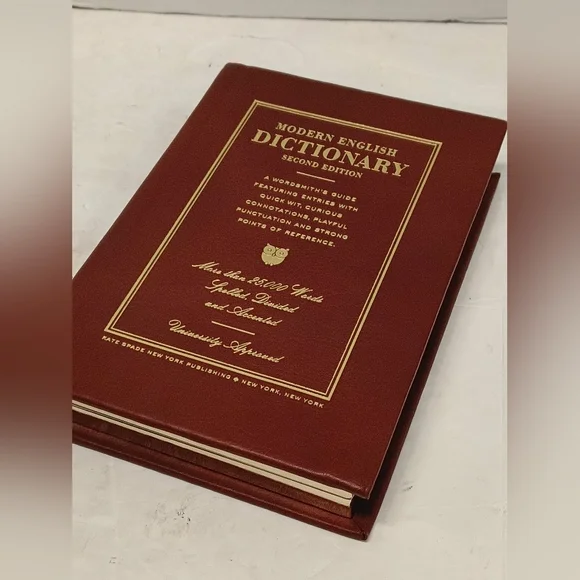 Collectors ❗️KATE SPADE Dictionary Clutch NWT - Picture 9 of 16